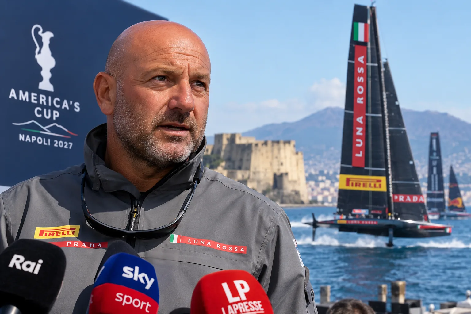 America's Cup Naples: Max Sirena Calls on Luna Rossa to Make a Strong Start