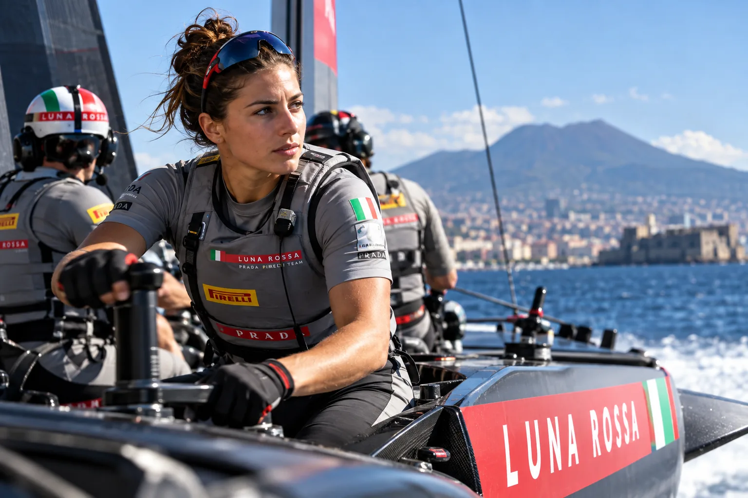 Luna Rossa Makes History: Female Sailors on Both Boats at the Naples America’s Cup