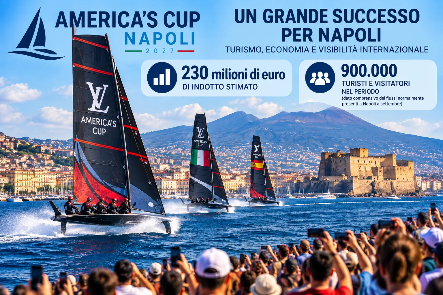 America’s Cup in Naples: Confesercenti Highlights Tourism and International Exposure