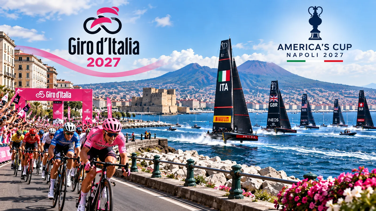 🚴♂️ Giro d’Italia 2027: Naples Eyes a Special Finish Celebrating the America’s Cup