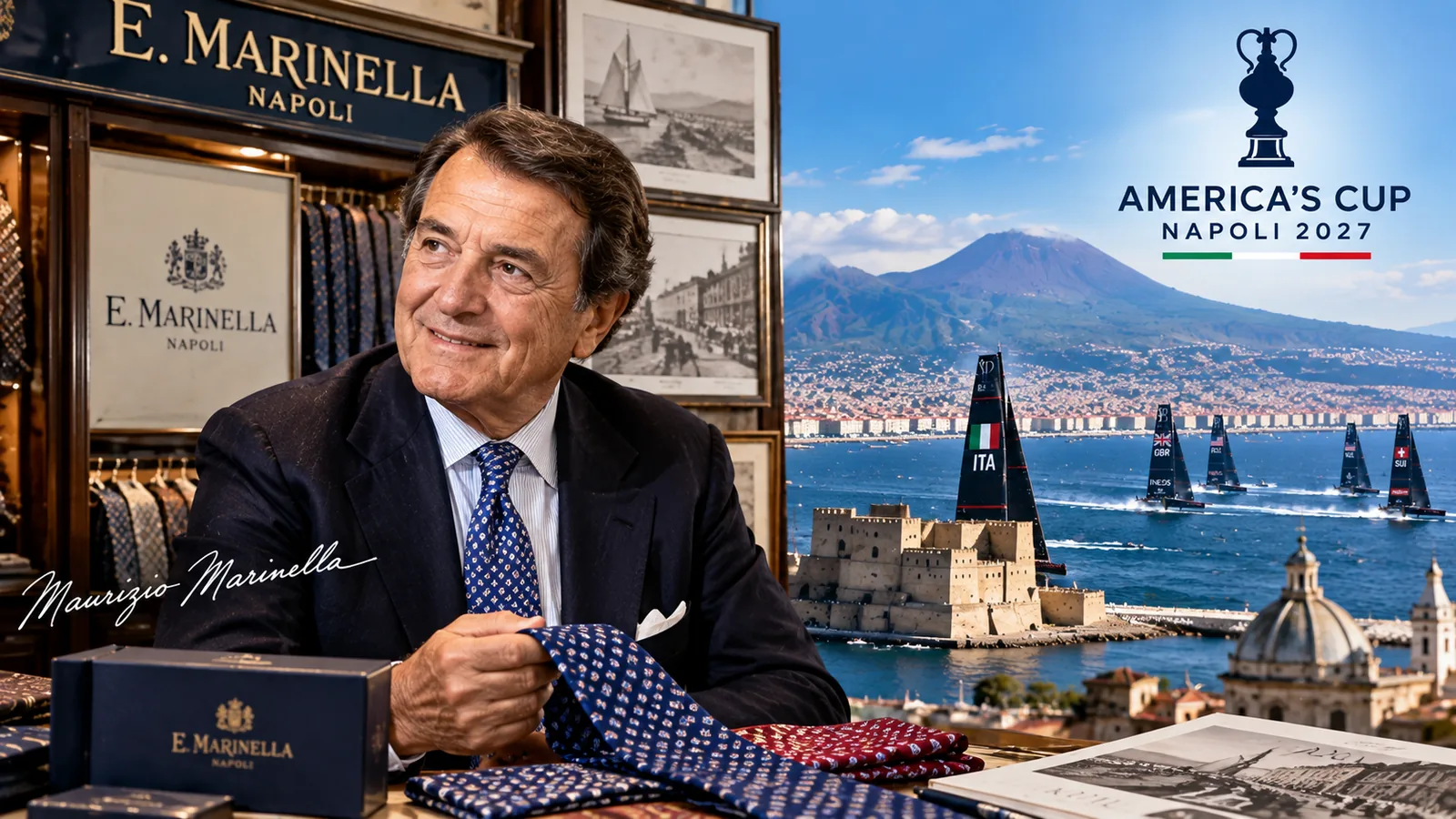 🇬🇧 Maurizio Marinella and the Excellence of Naples: Italian Craftsmanship Meets a Global Future