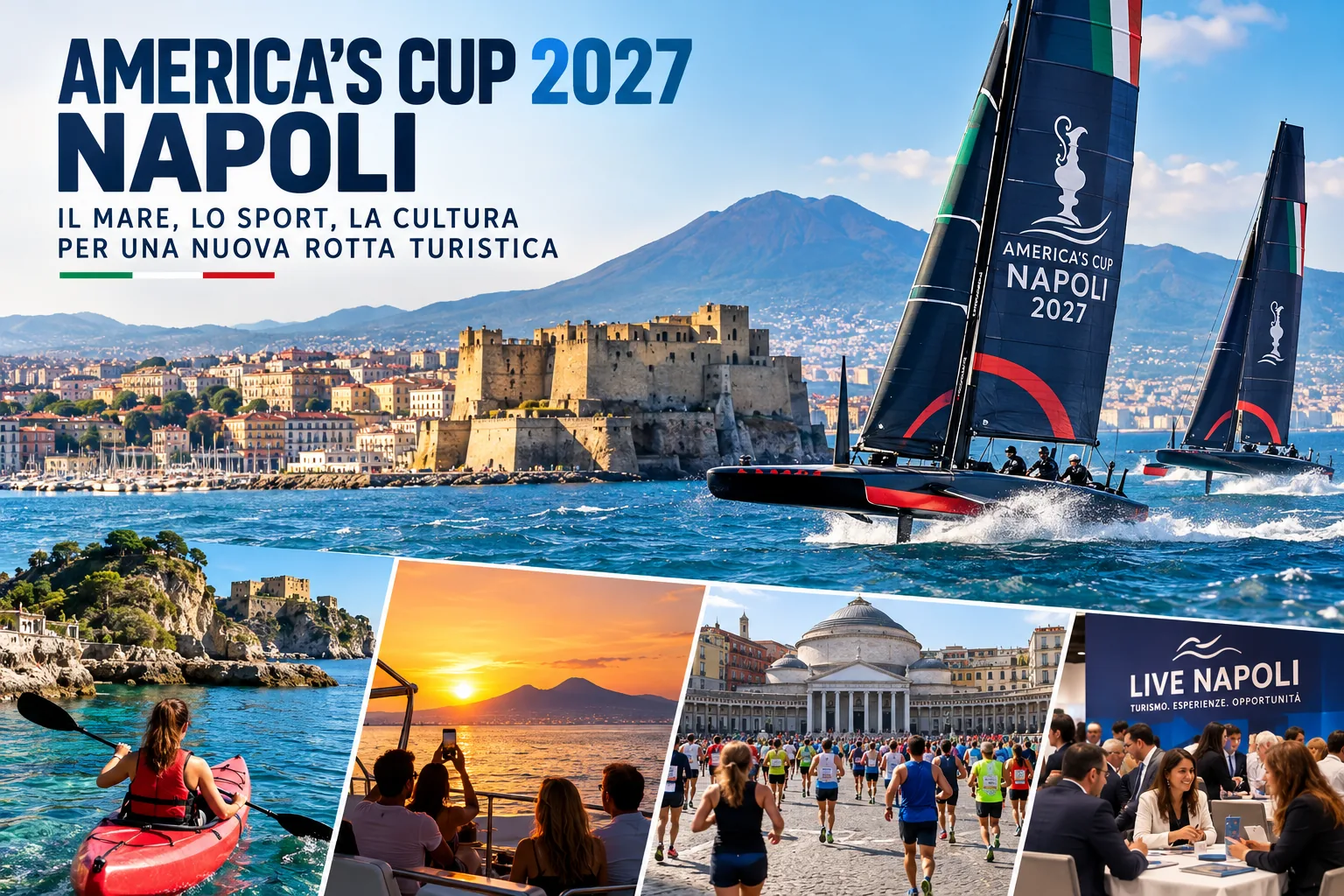 ⛵ America’s Cup 2027: Naples Sets a New Course for the Future of Tourism