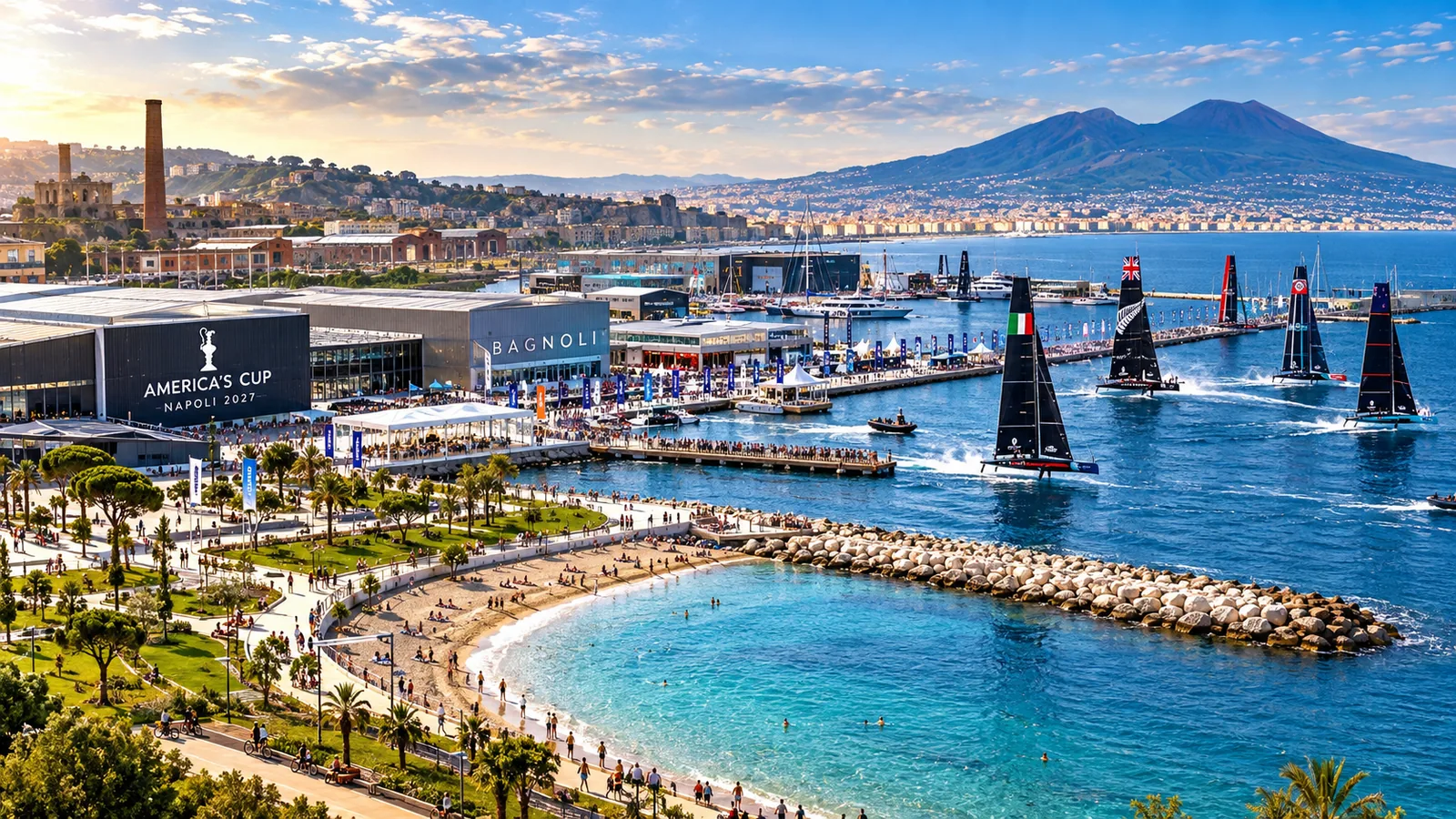 🌊 America's Cup Naples 2027: What Will Remain in Bagnoli After the Racing Ends?