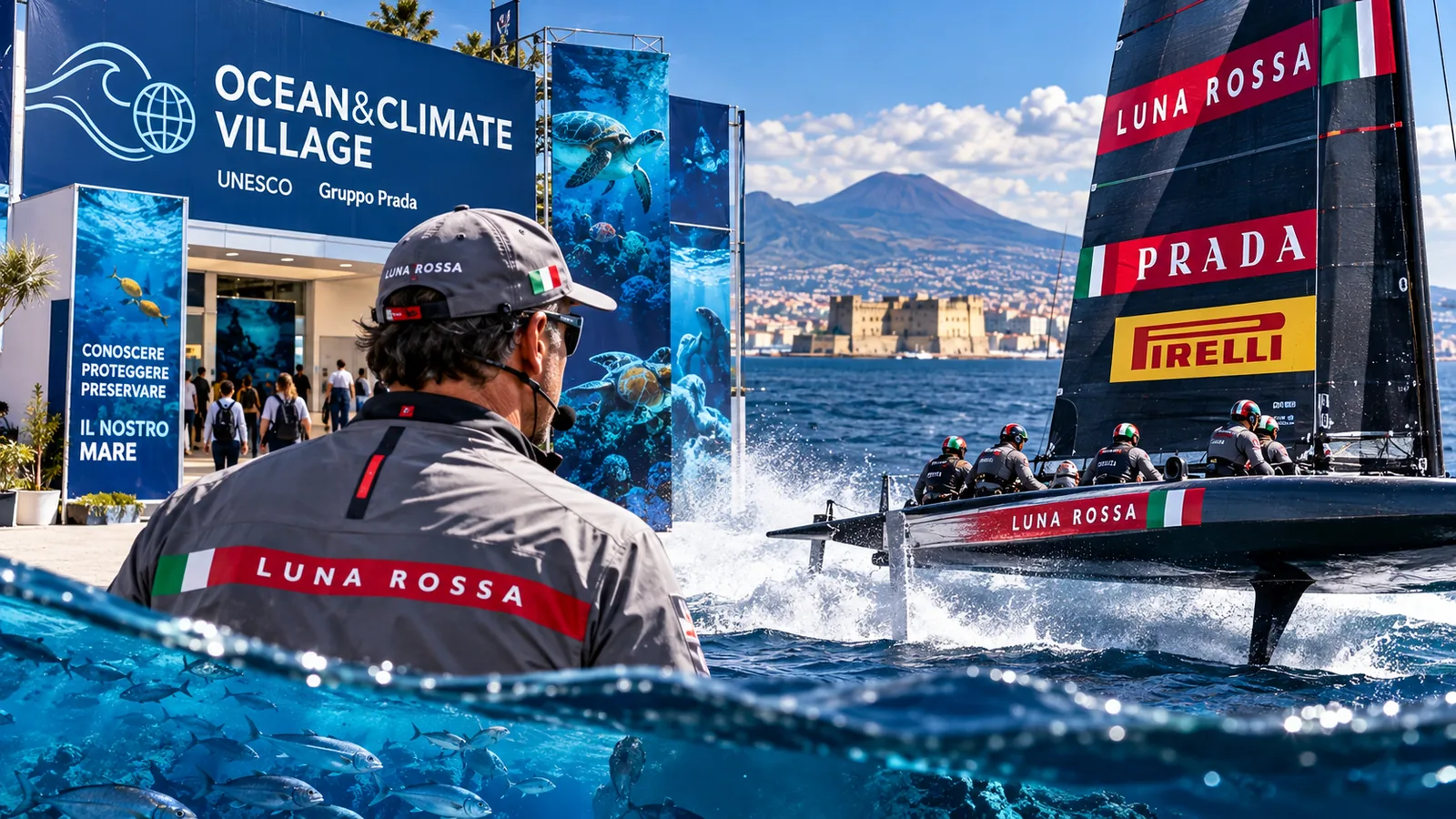 🌊 Luna Rossa Sets Its Sights on Naples 2027: Protecting the Ocean While Chasing America's Cup Glory