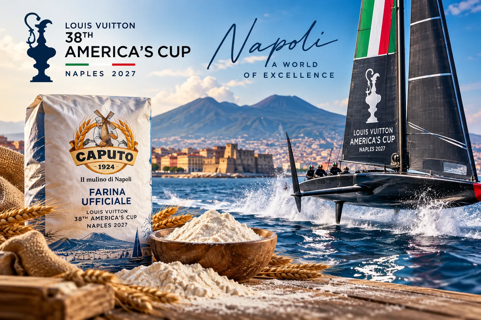⛵ America’s Cup 2027: Mulino Caputo Brings Neapolitan Excellence to Sailing’s Greatest Stage