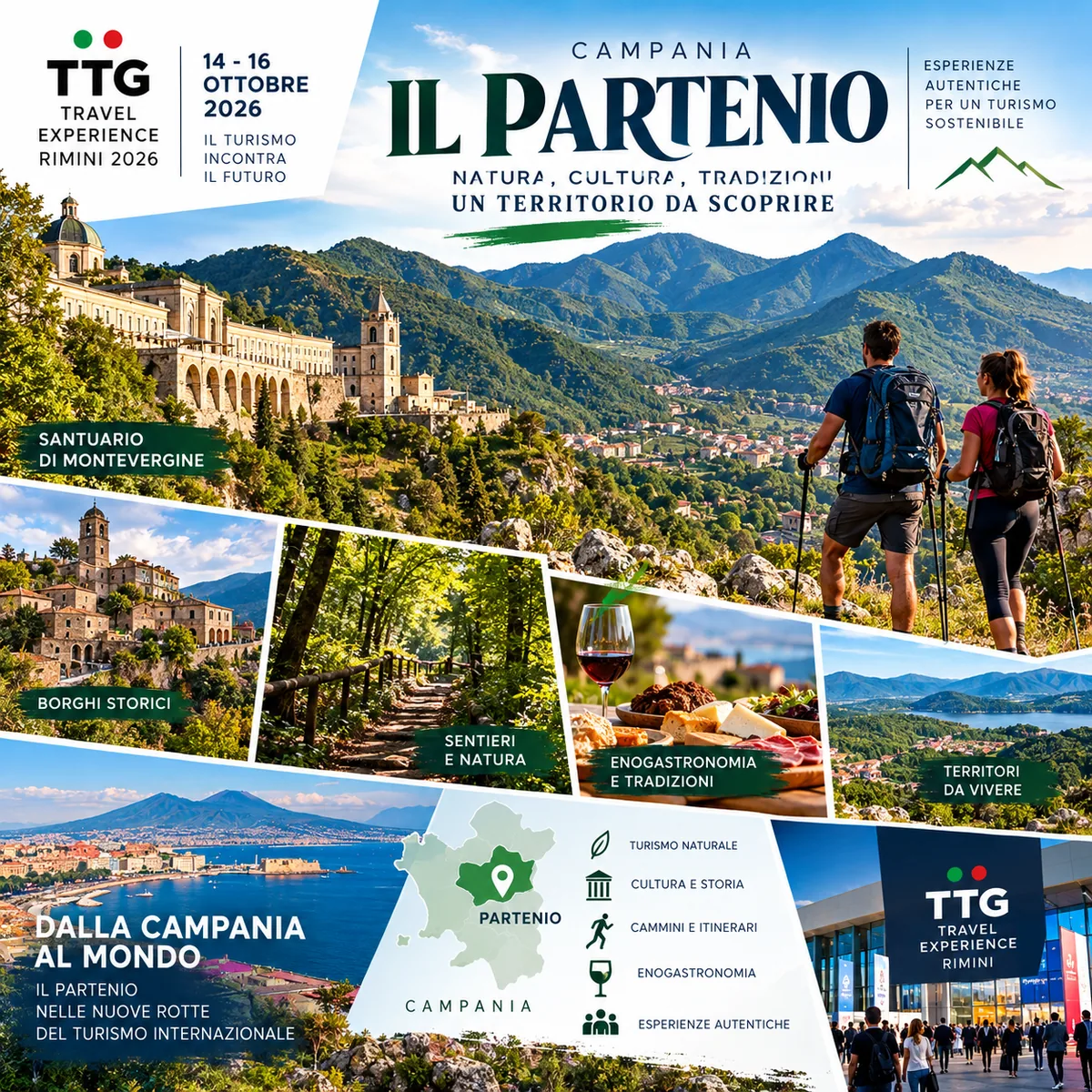🌿 Partenio Looks Towards International Tourism: New Opportunities at TTG Travel Experience 2026
